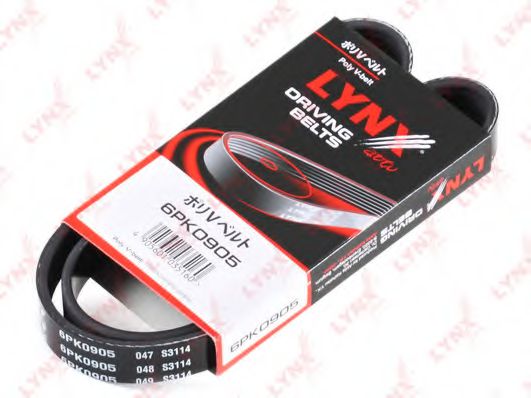 Поликлиновой ремень lynxauto 6PK0905