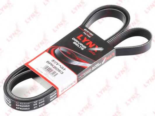 Поликлиновой ремень lynxauto 6PK2053