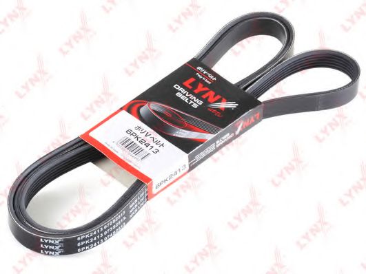Поликлиновой ремень lynxauto 6PK2413