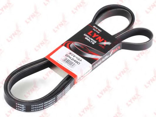 Поликлиновой ремень lynxauto 6PK2490