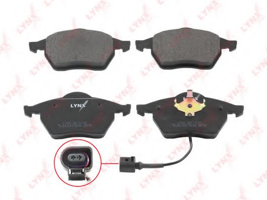 Тормозные колодки lynxauto BD-1212