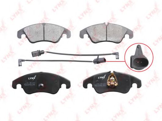 Тормозные колодки lynxauto BD-1219