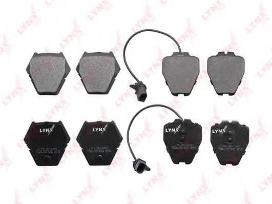 Тормозные колодки lynxauto BD-1225