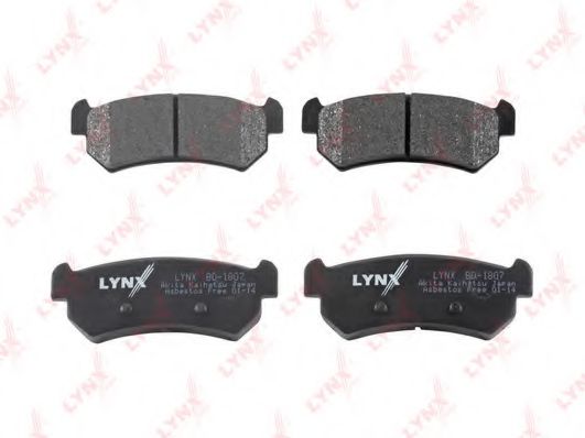 Тормозные колодки lynxauto BD-1807