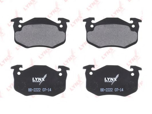 Тормозные колодки lynxauto BD-2222