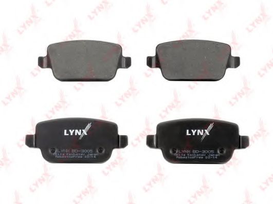Тормозные колодки lynxauto BD-3005