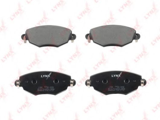 Тормозные колодки lynxauto BD-3006