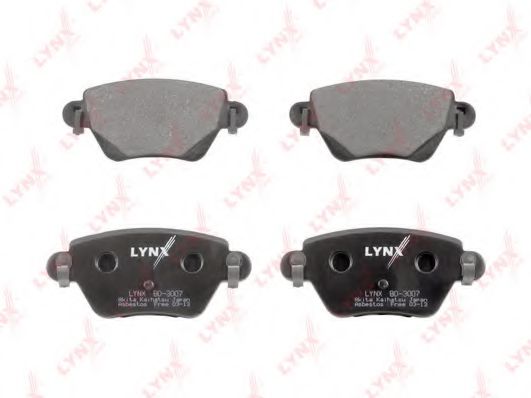 Тормозные колодки lynxauto BD-3007