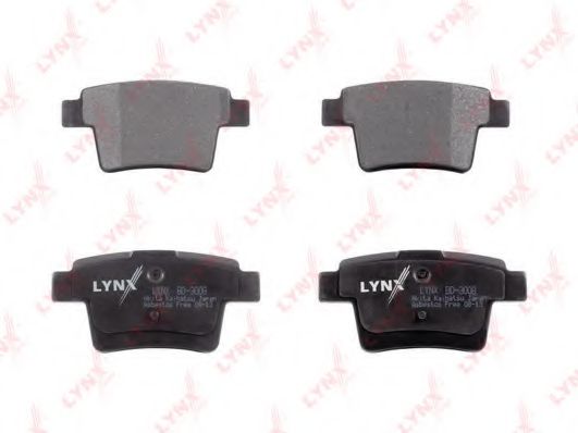 Тормозные колодки lynxauto BD-3008