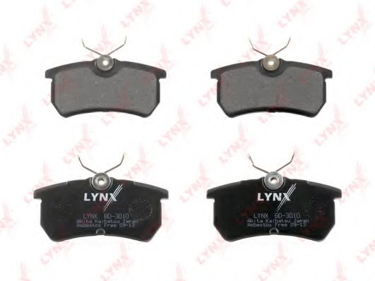 Тормозные колодки lynxauto BD-3010