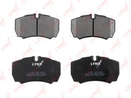 Тормозные колодки lynxauto BD-3035