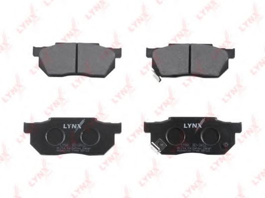 Тормозные колодки lynxauto BD-3412