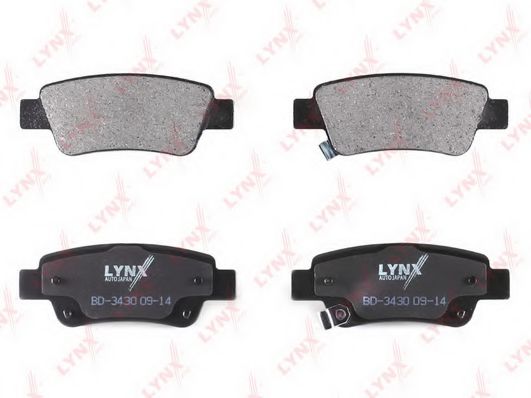 Тормозные колодки lynxauto BD-3430