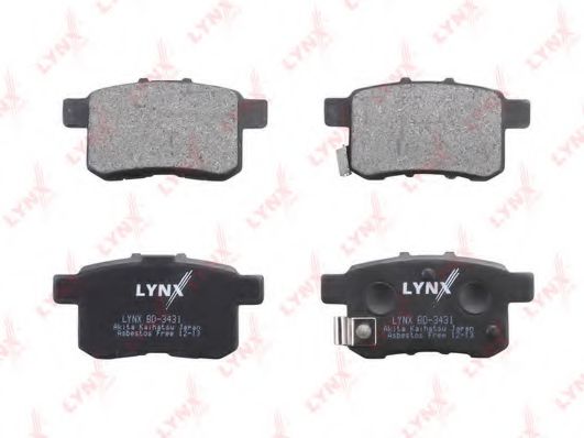 Тормозные колодки lynxauto BD-3431