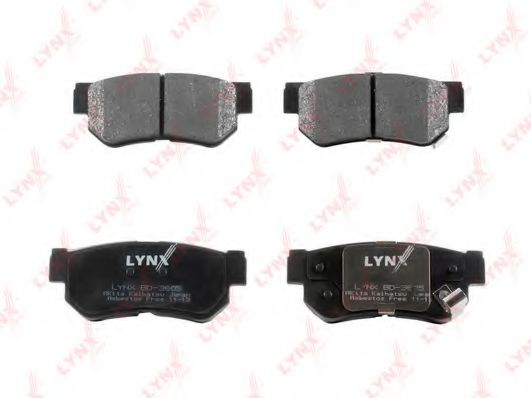 Тормозные колодки lynxauto BD-3605