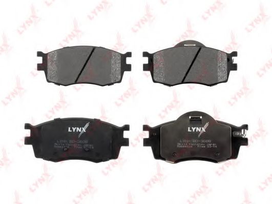 Тормозные колодки lynxauto BD-3608