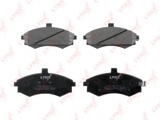 Тормозные колодки lynxauto BD-3611