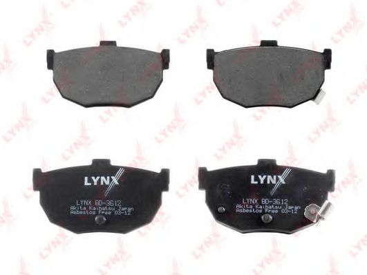 Тормозные колодки lynxauto BD-3612