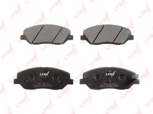 Тормозные колодки lynxauto BD-3615