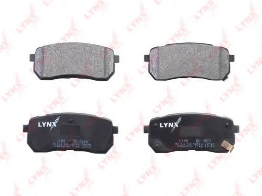 Тормозные колодки lynxauto BD-3626