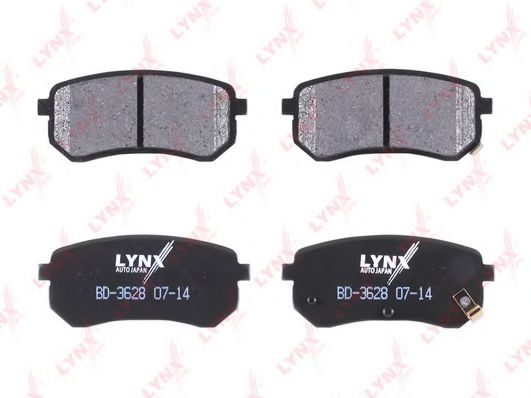 Тормозные колодки lynxauto BD-3628