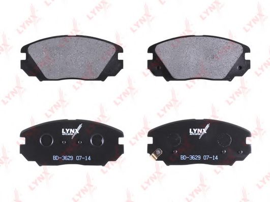 Тормозные колодки lynxauto BD-3629