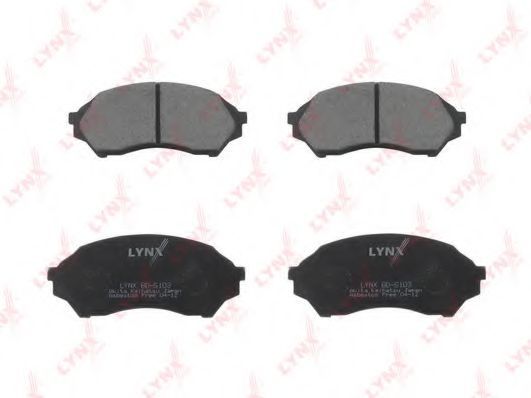 Тормозные колодки lynxauto BD-5103