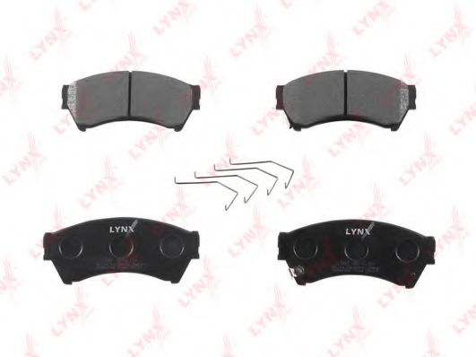 Тормозные колодки lynxauto BD-5118