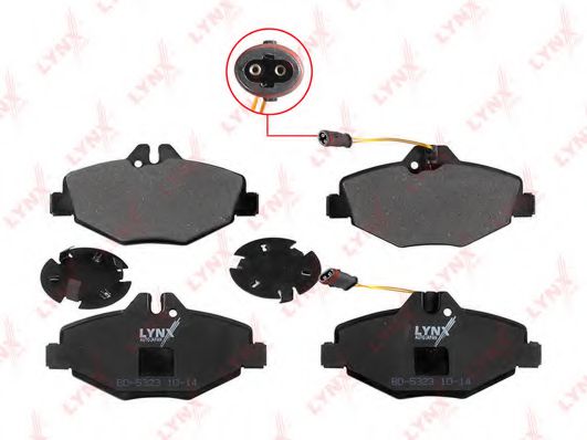 Тормозные колодки lynxauto BD-5323