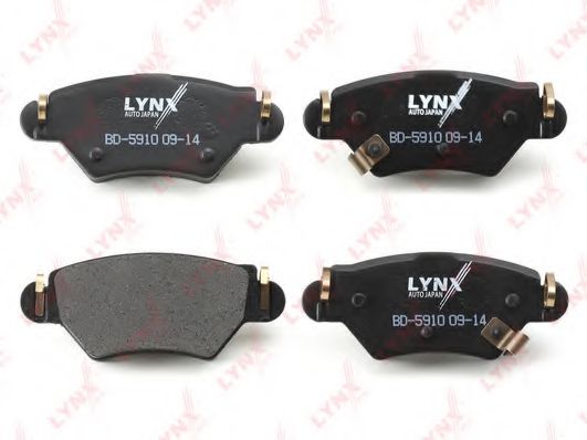 Тормозные колодки lynxauto BD-5910