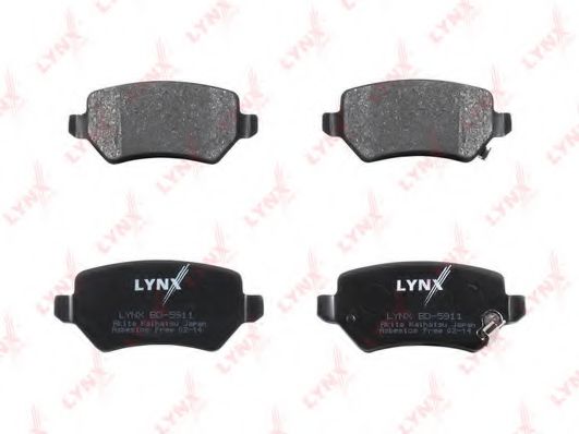 Тормозные колодки lynxauto BD-5911