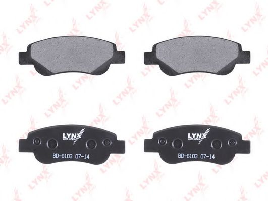 Тормозные колодки lynxauto BD-6103