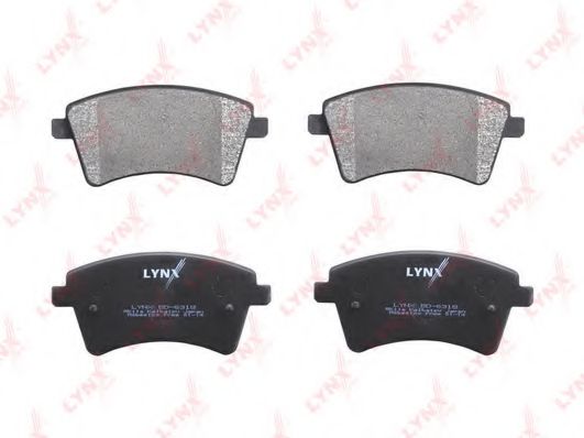 Тормозные колодки lynxauto BD-6318