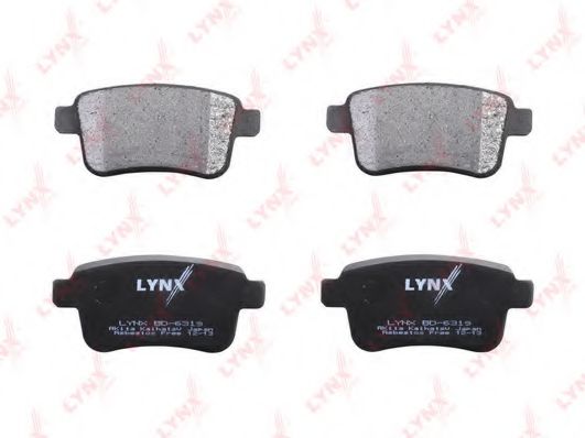 Тормозные колодки lynxauto BD-6319