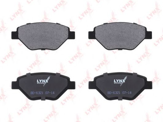 Тормозные колодки lynxauto BD-6321