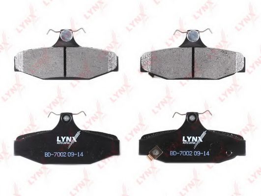 Тормозные колодки lynxauto BD-7002