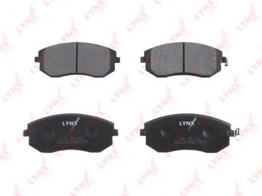 Тормозные колодки lynxauto BD-7101