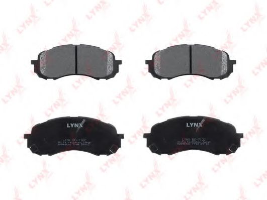 Тормозные колодки lynxauto BD-7102