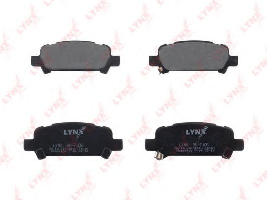 Тормозные колодки lynxauto BD-7106