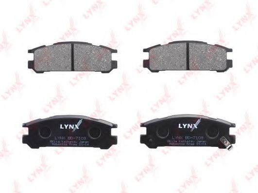 Тормозные колодки lynxauto BD-7109
