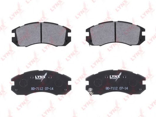 Тормозные колодки lynxauto BD-7112