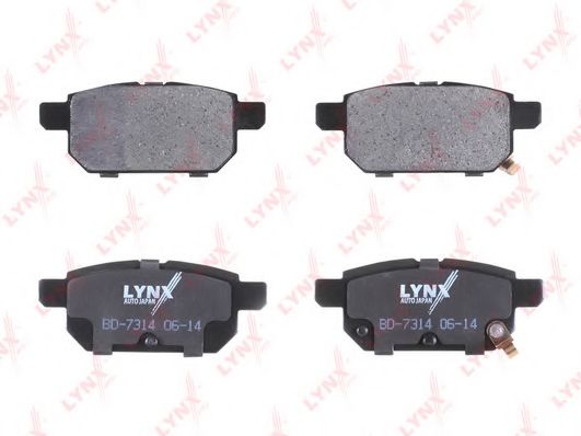 Тормозные колодки lynxauto BD-7314
