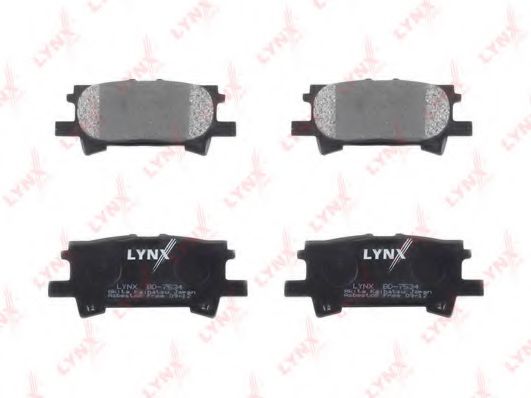 Тормозные колодки lynxauto BD-7534
