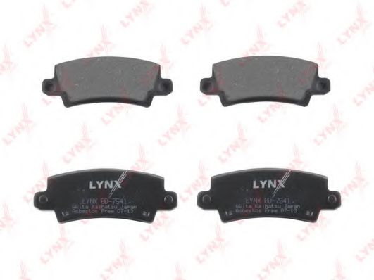 Тормозные колодки lynxauto BD-7541