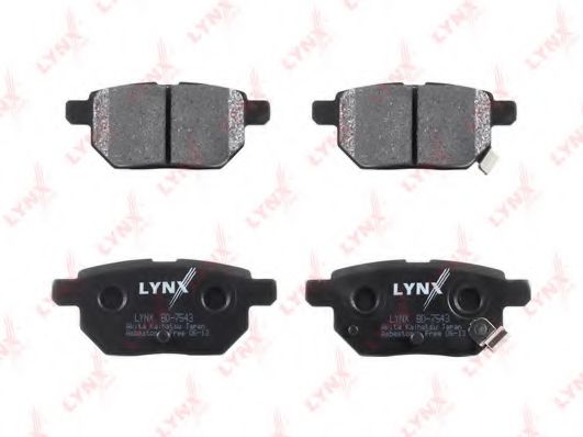 Тормозные колодки lynxauto BD-7543
