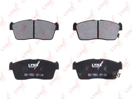 Тормозные колодки lynxauto BD-7551