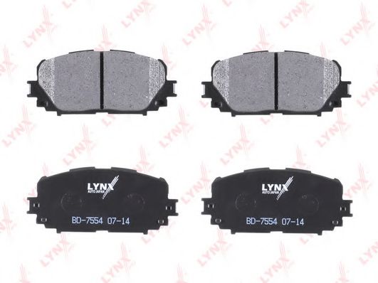 Тормозные колодки lynxauto BD-7554