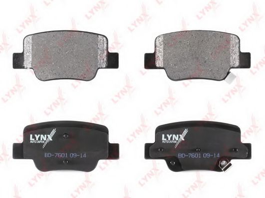 Тормозные колодки lynxauto BD-7601
