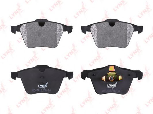 Тормозные колодки lynxauto BD-7816