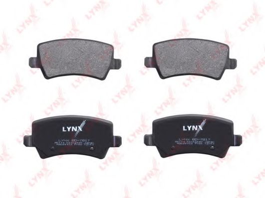 Тормозные колодки lynxauto BD-7817